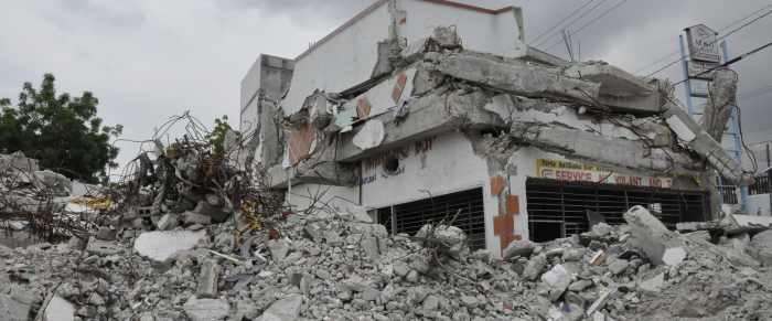 Earthquake Destruction in Haiti